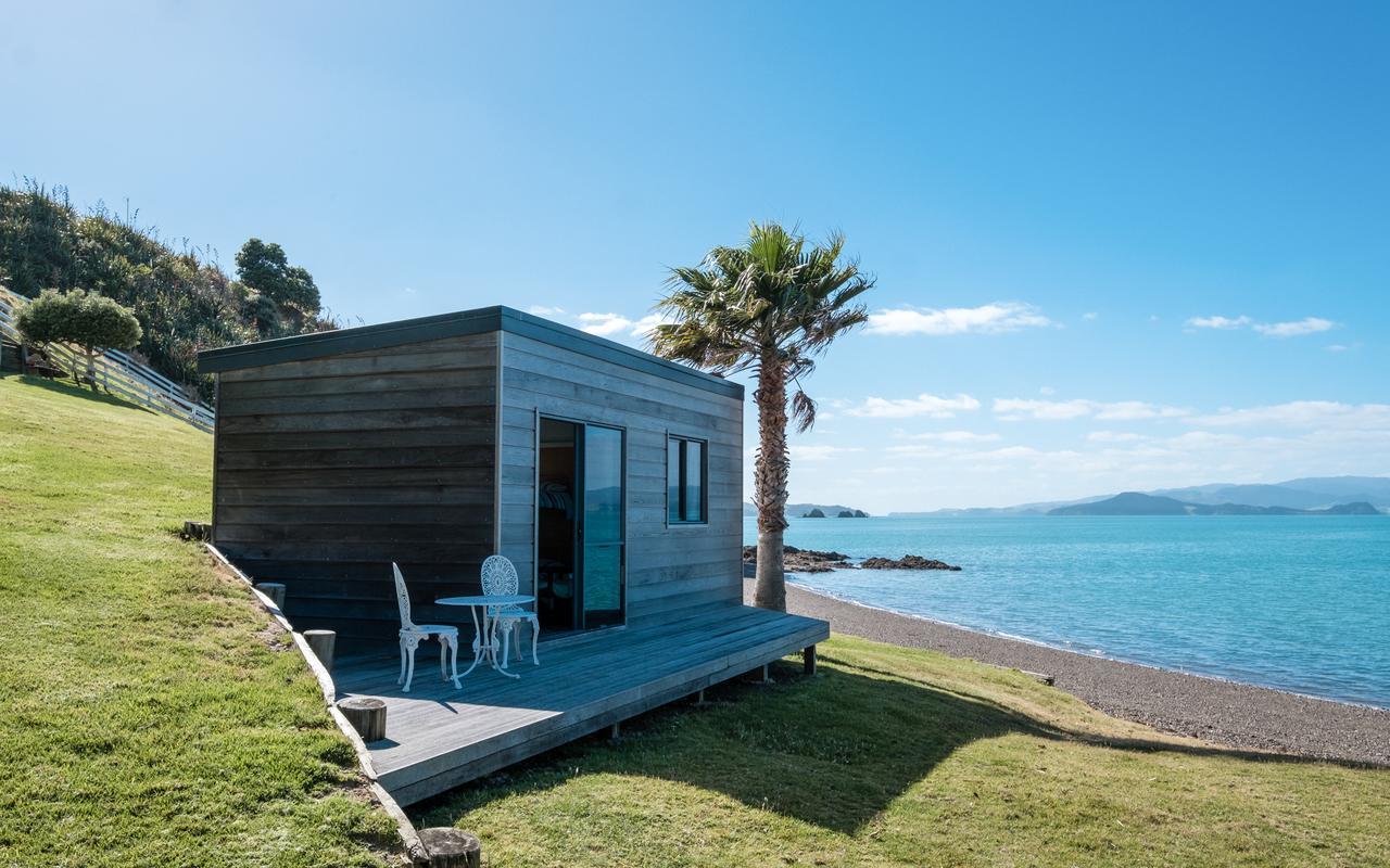 Waiheke Waters Edge Villa Omiha Bagian luar foto