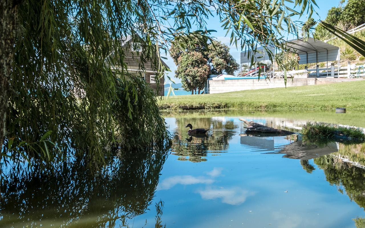 Waiheke Waters Edge Villa Omiha Bagian luar foto